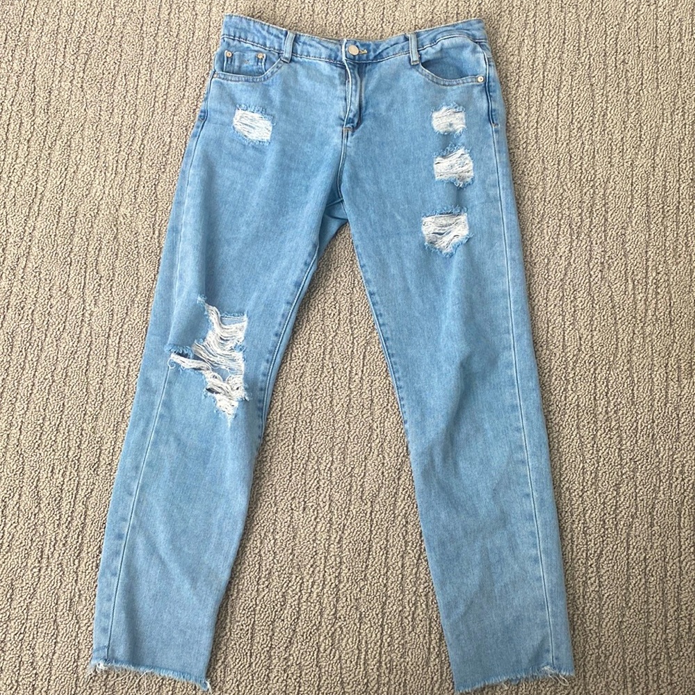 tractr ripped jeans girls